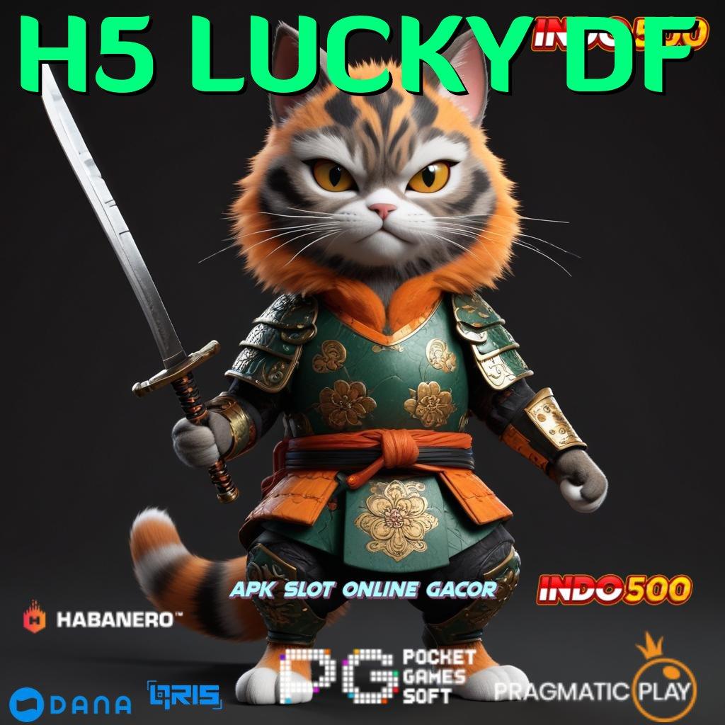 H5 LUCKY DF → rancangan pelantar ruang kerja medium area kerja