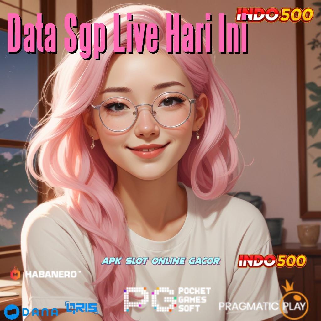 Data Sgp Live Hari Ini