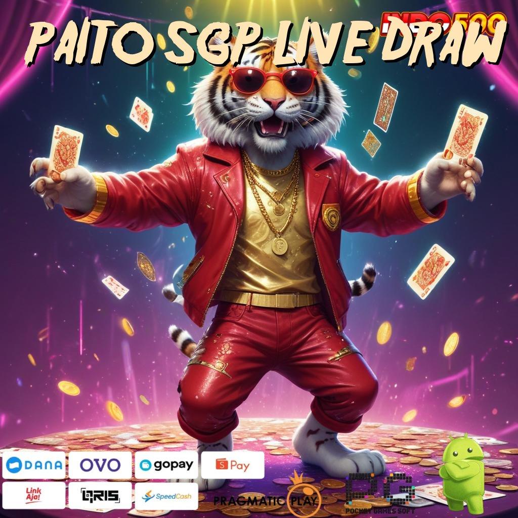 PAITO SGP LIVE DRAW promo code dana ramah lingkungan