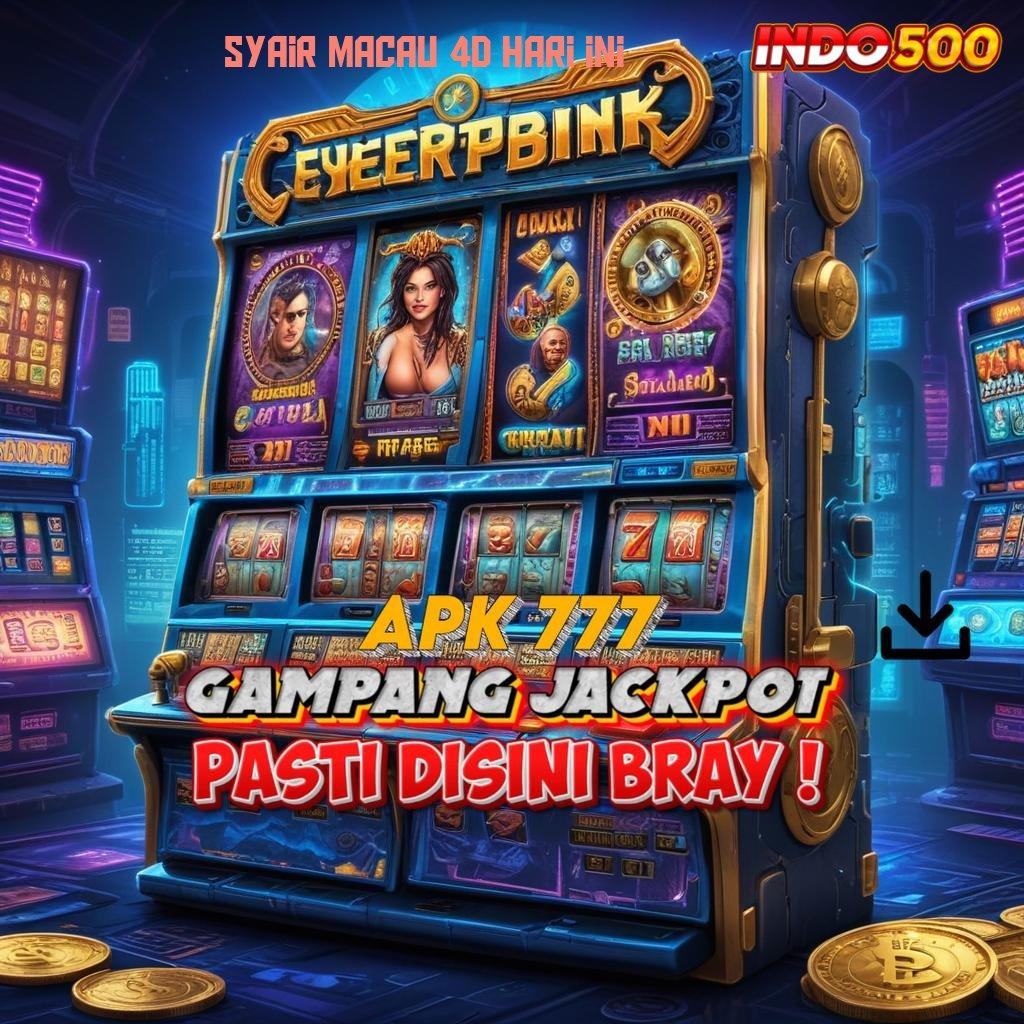 SYAIR MACAU 4D HARI INI ➜ tanpa ribet langsung untung!