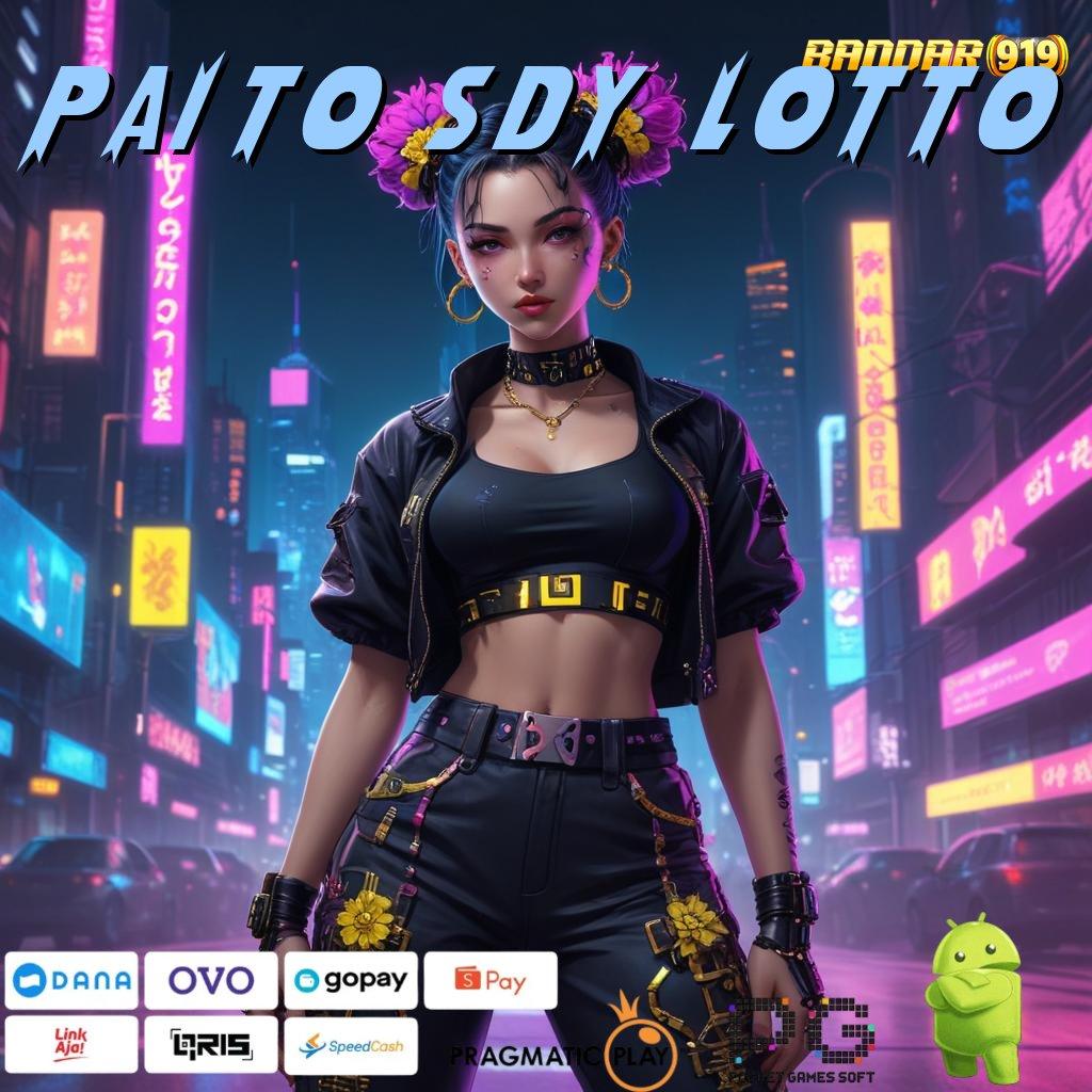 PAITO SDY LOTTO | Lucky Spin Rute Hoki Selalu