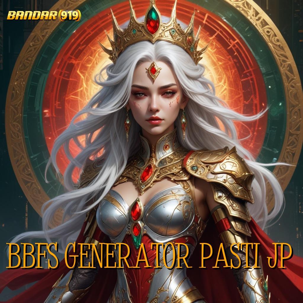 BBFS GENERATOR PASTI JP ✔ Hoki Tak Terkalahkan Permainan Yang Sejalan Dengan Versi