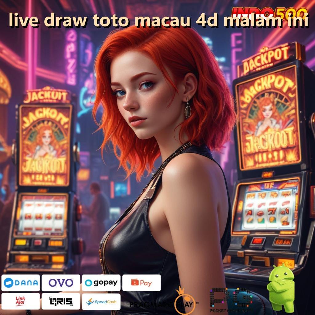 LIVE DRAW TOTO MACAU 4D MALAM INI RTP Tinggi Solusi Kreatif Untuk Anda