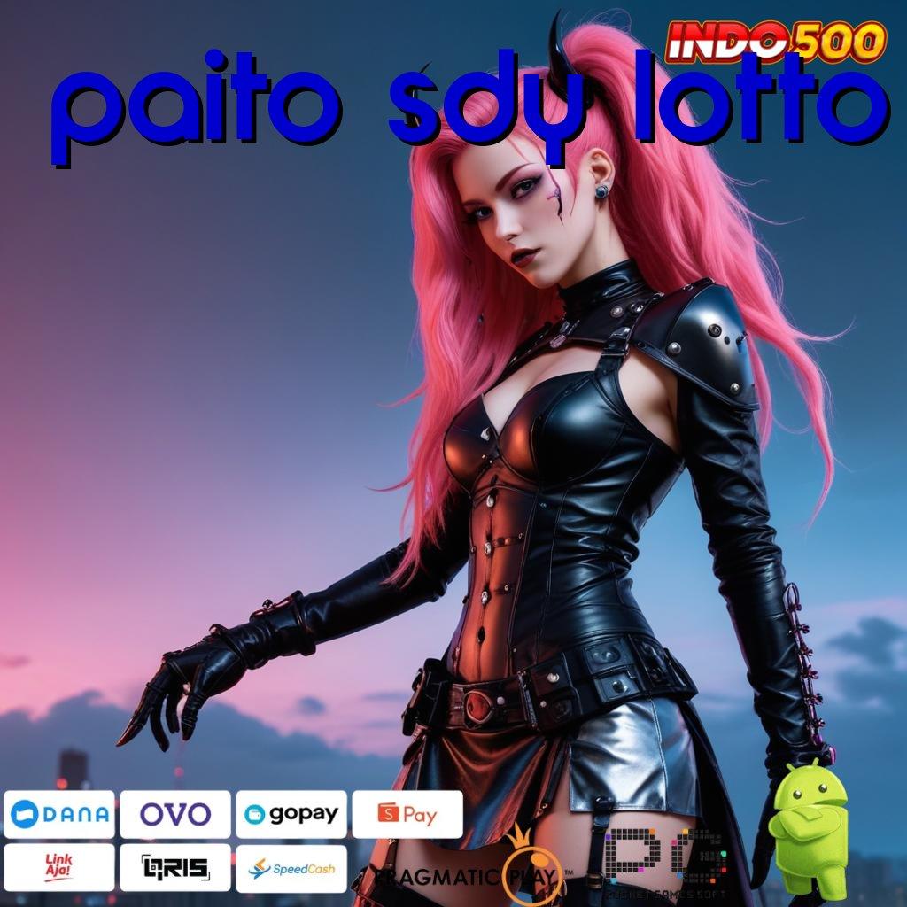 PAITO SDY LOTTO RTP Proses Permainan Yang Setara