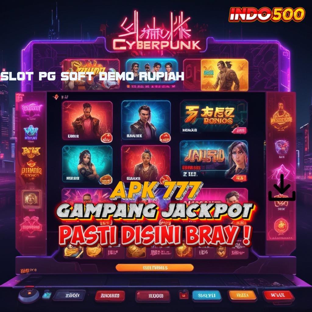 SLOT PG SOFT DEMO RUPIAH : Spin Santai Duit Langsung Mengalir Deras