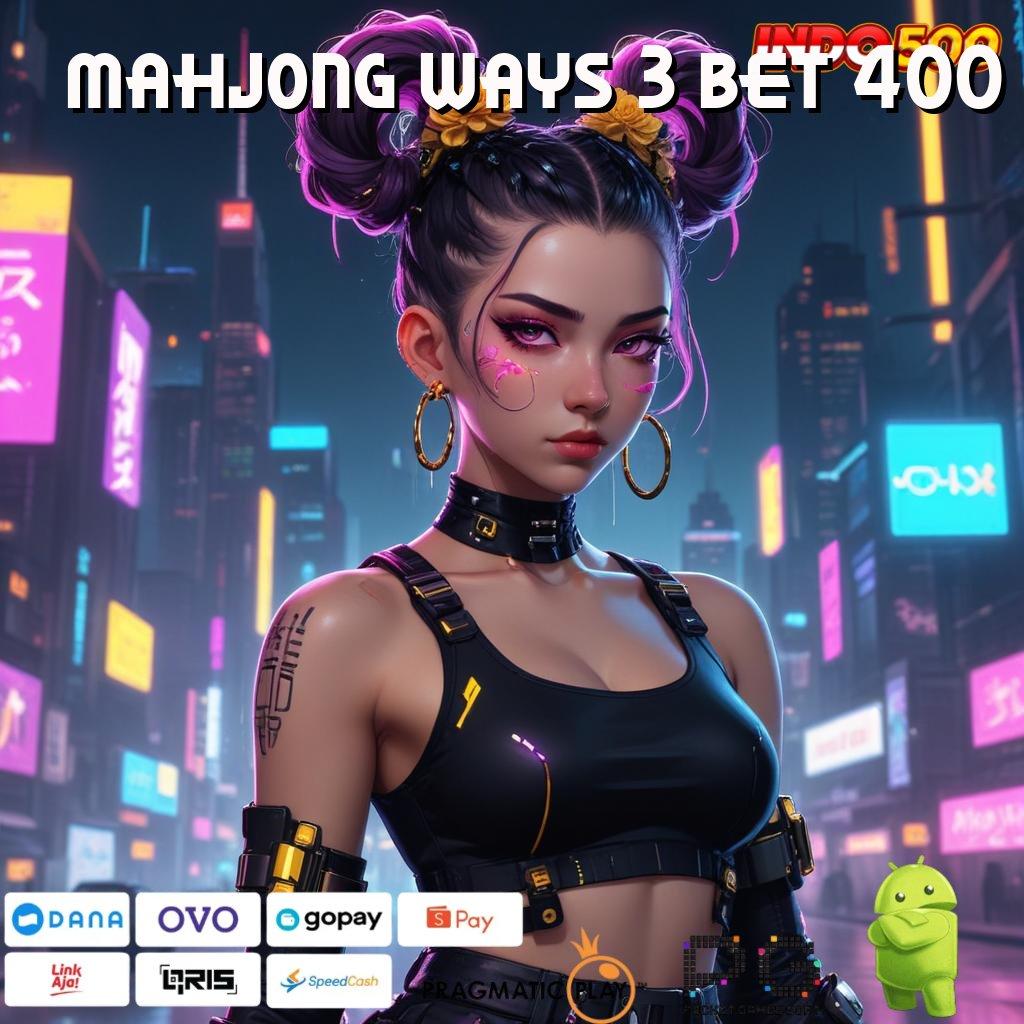 MAHJONG WAYS 3 BET 400 situs interaktif dengan bonus tanpa potongan