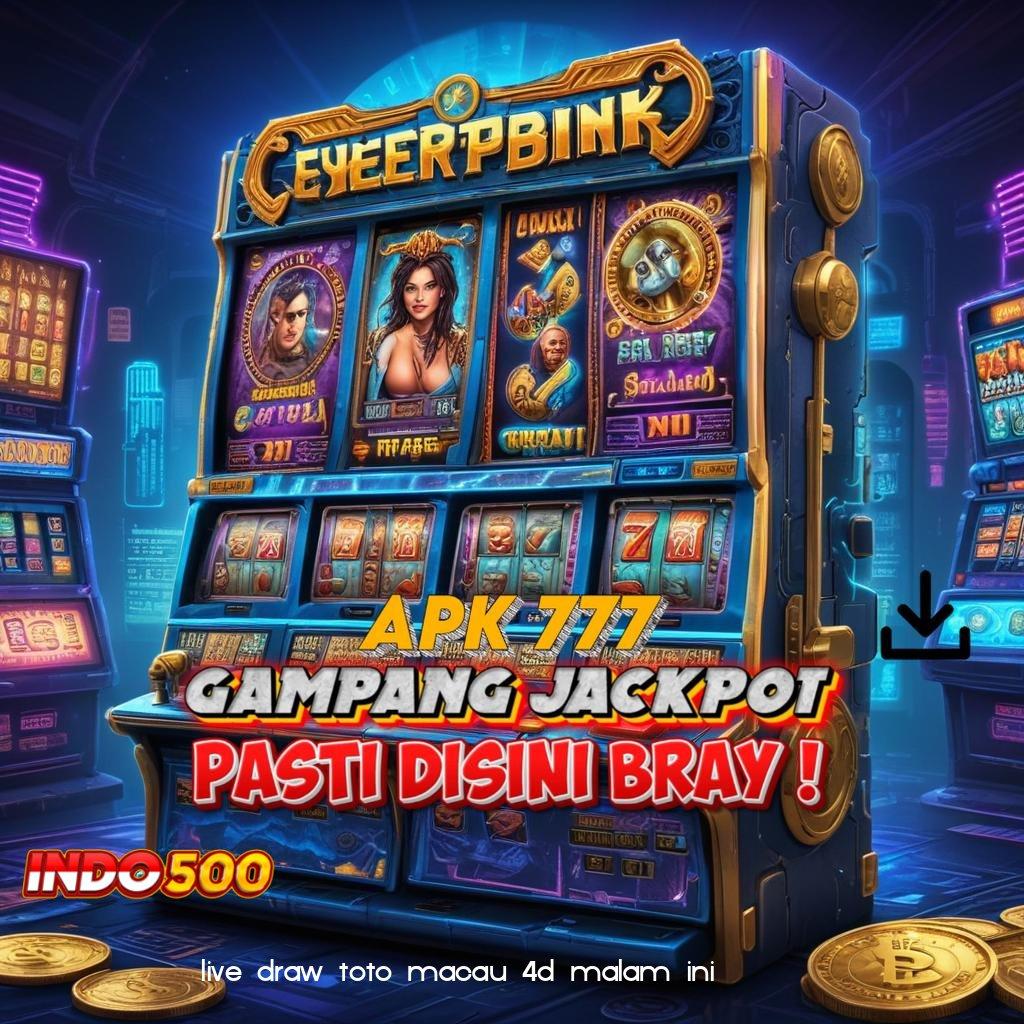 LIVE DRAW TOTO MACAU 4D MALAM INI Menang Nonstop Slot Tema Thailand