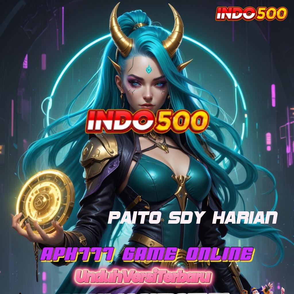 PAITO SDY HARIAN ↦ Kode Diskon Terbatas Bonus Langsung Cair