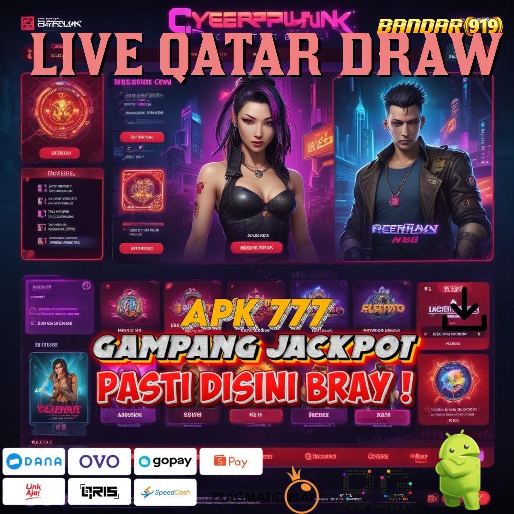 LIVE QATAR DRAW > lulus yakin berhasil