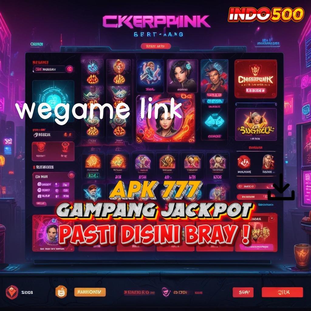 WEGAME LINK Rute Cuan Baru Depo BRI Langsung WD Cepat