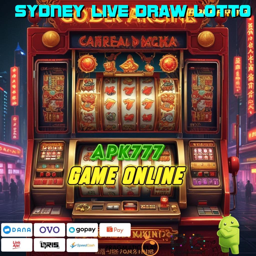 SYDNEY LIVE DRAW LOTTO : Gacor Mulus Setengah-setengah Dp Mandiri 25rb langsung maju