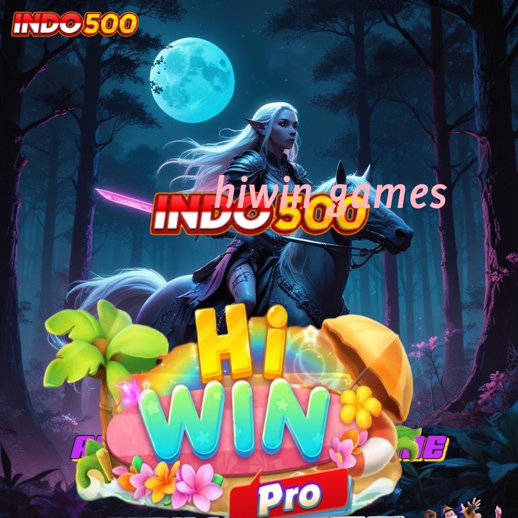 HIWIN GAMES 🚀 kerja inovatif infrastruktur cepat infrastruktur