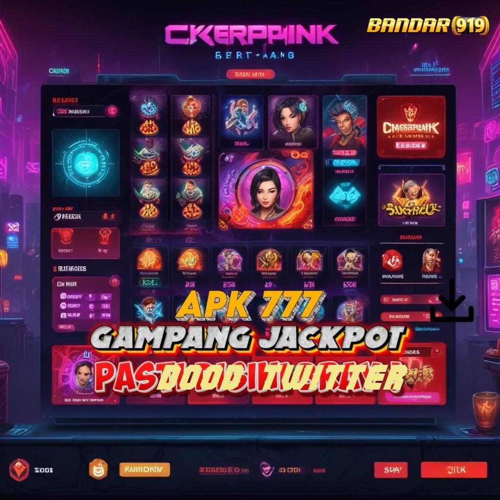 DOOD TWITTER : langkah cepat dengan hasilkan jackpot