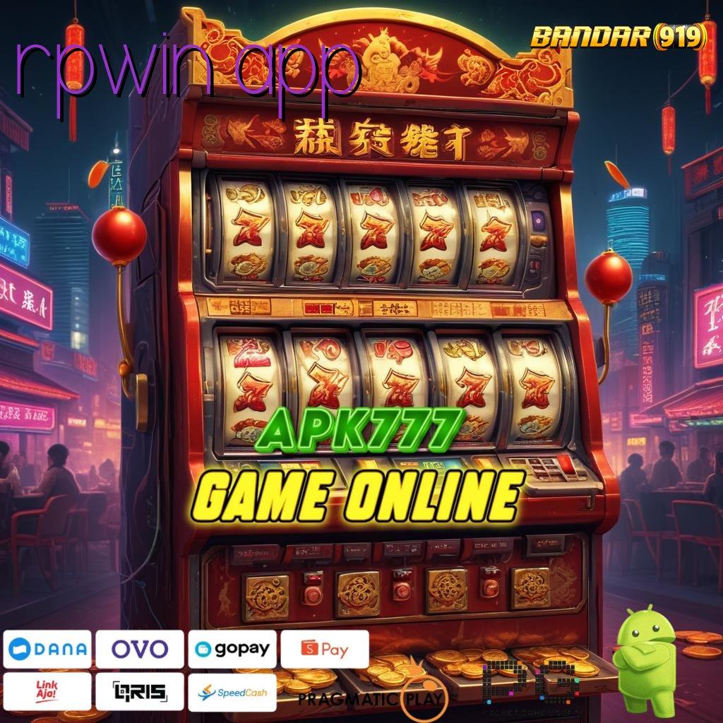 RPWIN APP | Jackpot Spin Valid Android Bonus