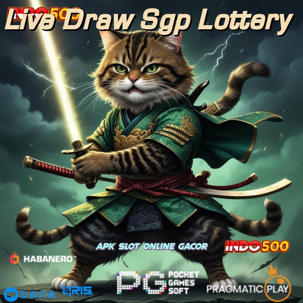 Live Draw Sgp Lottery