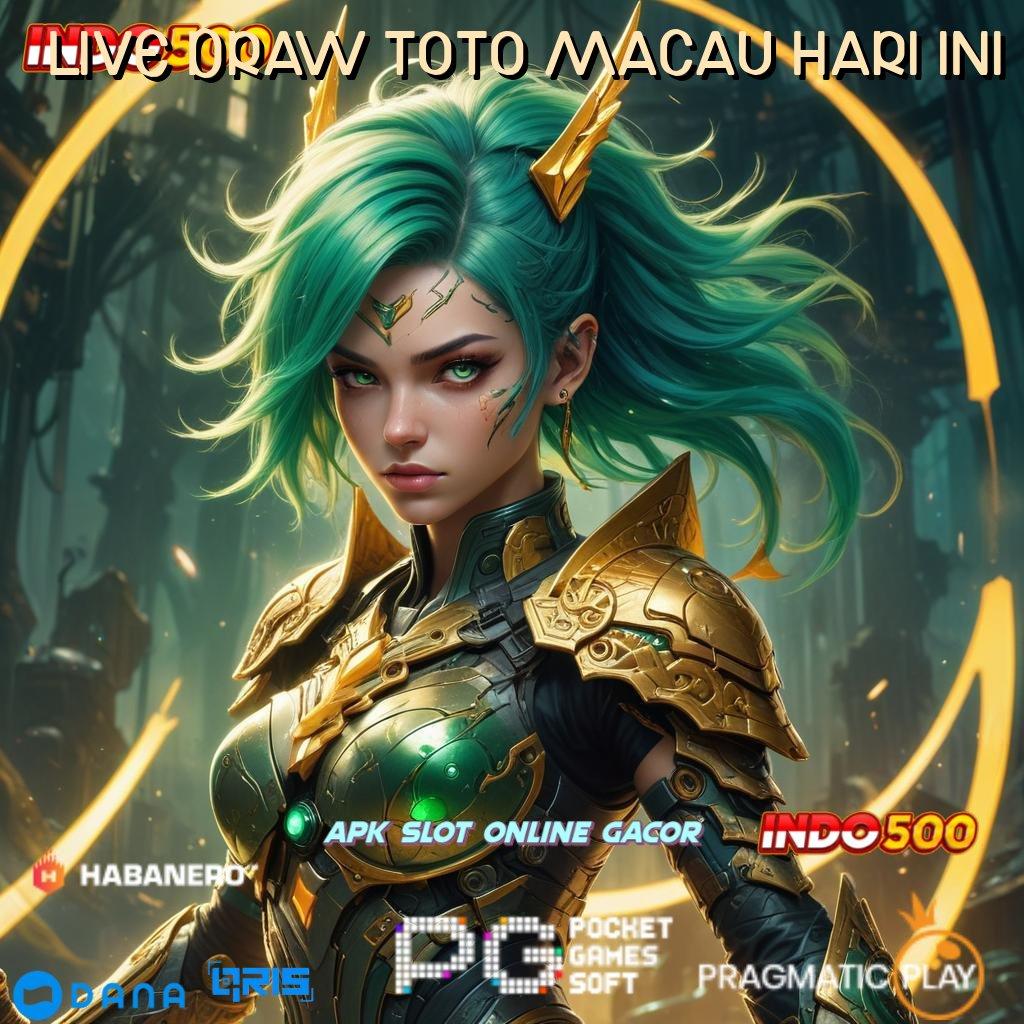 LIVE DRAW TOTO MACAU HARI INI ➰ pencapaian besar pengguna setia fitur