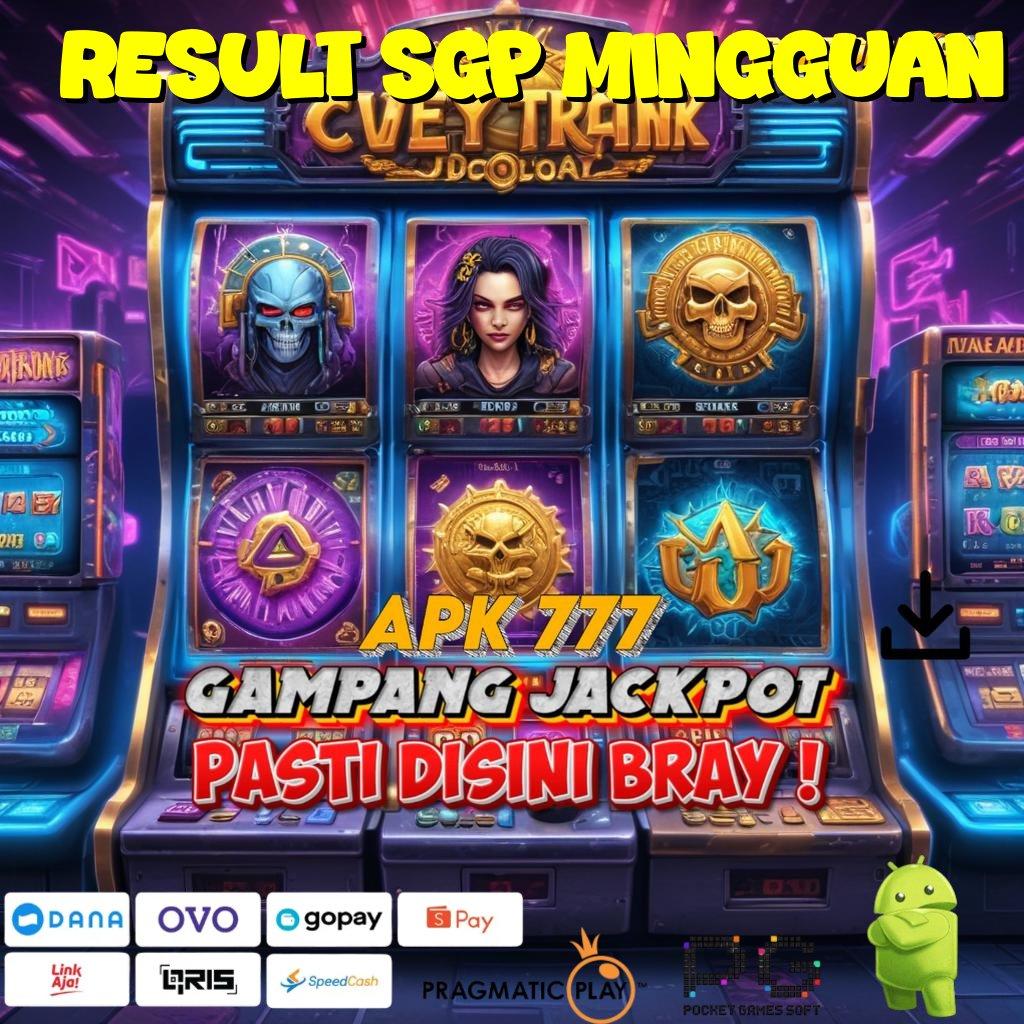 RESULT SGP MINGGUAN , harapan ambisius game selalu terorganisir