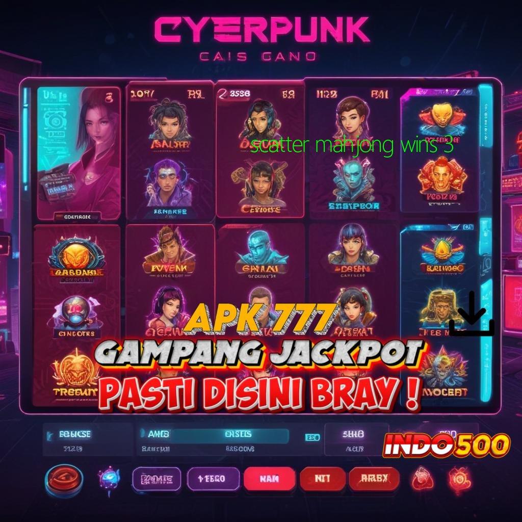 SCATTER MAHJONG WINS 3 ✔ tidak memerlukan pembayaran